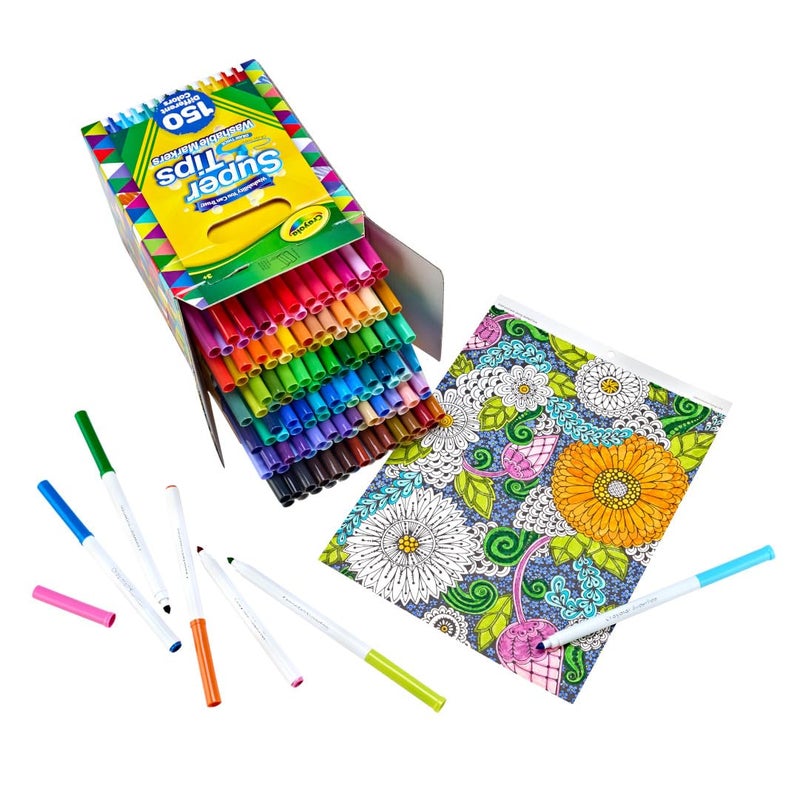 كرايولا، أقلام تحديد سوبر تيبس، 150 قيراط - Image 2